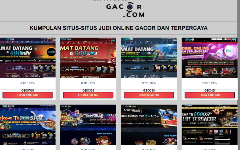 Info Pusat Bocoran Slot Gacor Online Hari Ini - Info Pusat Bocoran Slot ...